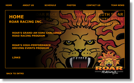 Roar Racing Home Page