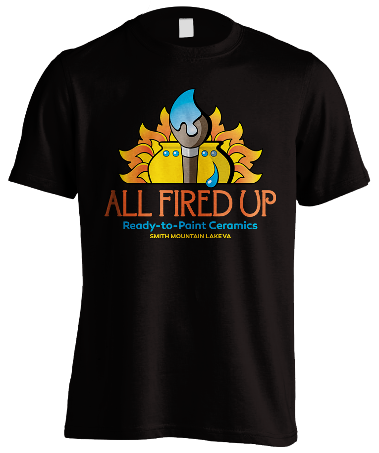 T-shirt Logo Design for All Fired Up