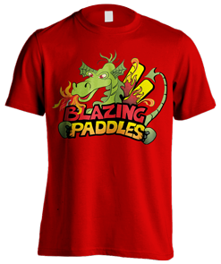 Logo design for Blazing Paddles