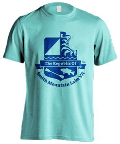 T-shirt logo design for The Republic of Smith Mountain Lake