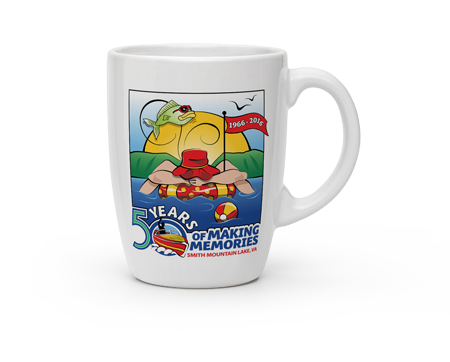 Logo Design on Mug for SML 50th Anniversary