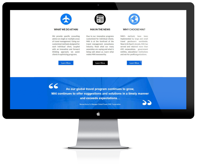 Website Design for Management Alternatives