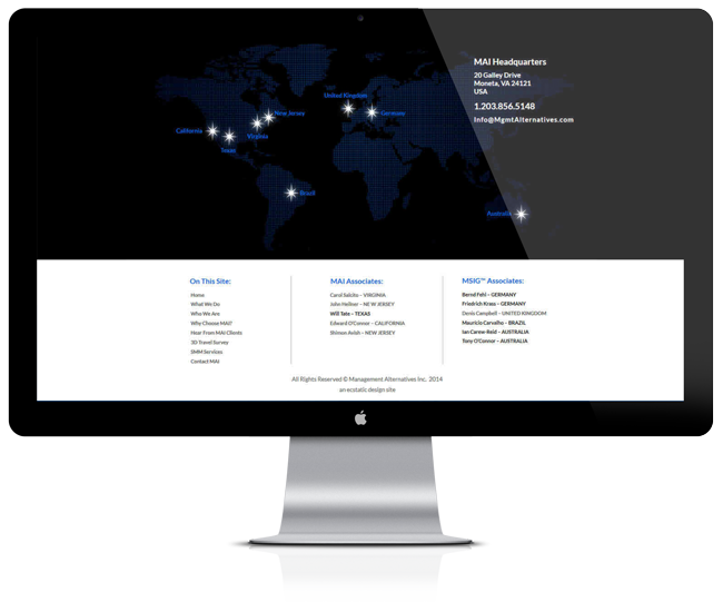 Website Design for Management Alternatives