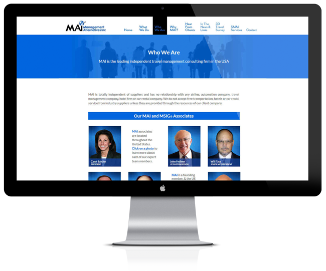 Website Design for Management Alternatives